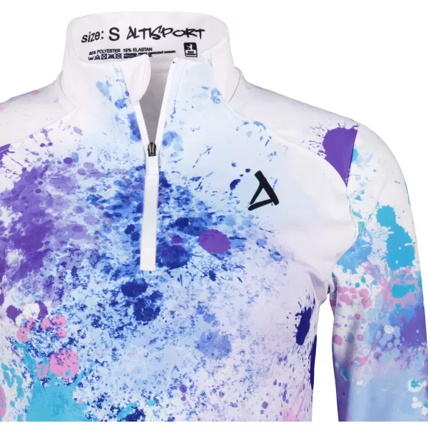  Ženski premium plus športni pulover ALTISPORT VOJ/ALW055MI04 VIJOLIČNA/MODRA 