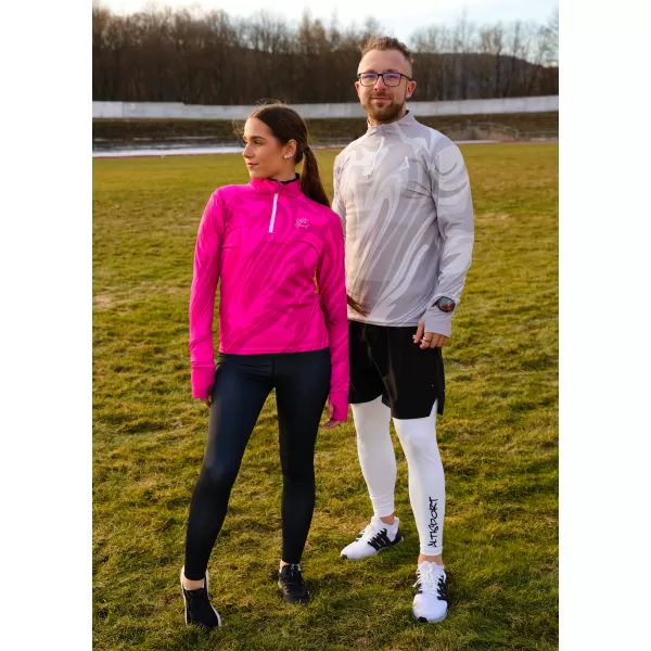  Ženski premium plus športni pulover ALTISPORT VOJ/ALW072MI04 VROČE ROZA 