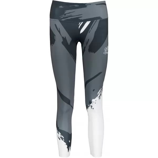  Ženske dolge premium pajkice ALTISPORT VOJ/ALW081LEG01 ČRNO-SIVA 