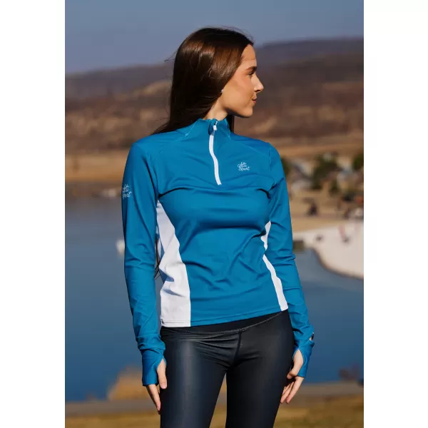  Ženski premium plus športni pulover ALTISPORT VOJ/ALW078MI04 KEROZIN 
