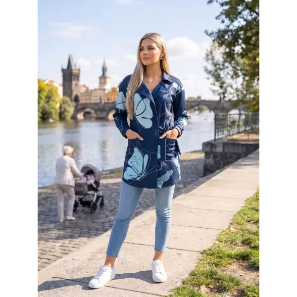  Ženska vrhunska torba za pulover ALTISPORT VOJ/ALW086MI05 TEMNO MODRA 