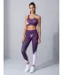 Ženske dolge premium pajkice ALTISPORT VOJ/ALW081LEG01 TEMNO VIJOLIČNA