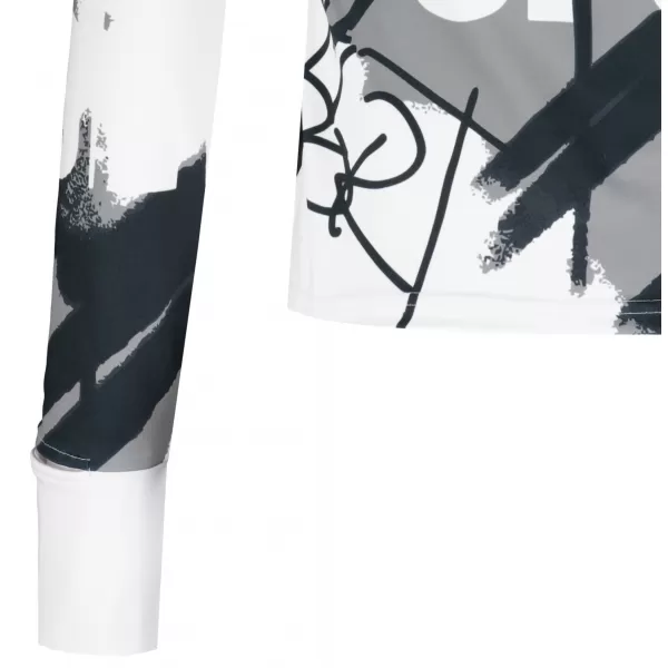  Ženski premium plus športni pulover ALTISPORT VOJ/ALW076MI04 BELA/ČRNA 
