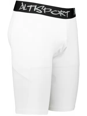 Moške športne pajkice nad koleni premium ALTISPORT VOJ/ALM000LEG02 BELA