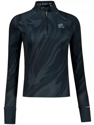 Ženski premium plus športni pulover ALTISPORT VOJ/ALW072MI04 ČRNA