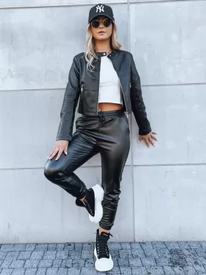 Ženska jakna DSTREET CHIC STYLE TY3897 ČRN