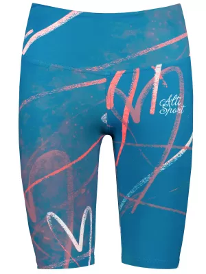 Ženske pajkice nad koleni premium ALTISPORT VOJ/ALW082LEG02 KEROZIN
