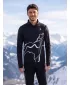 Moški športni pulover premium plus ALTISPORT VOJ/ALM073MI04 ČRNA