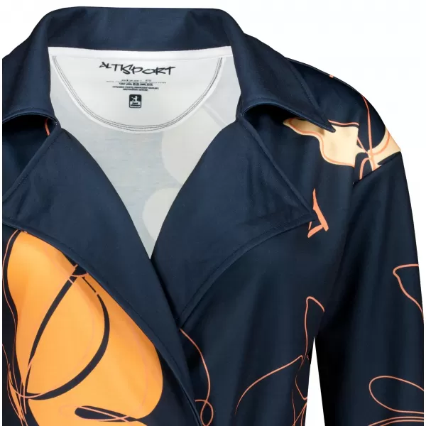  Ženska vrhunska torba za pulover ALTISPORT VOJ/ALW086MI05 ČRNO-ORANŽNA 