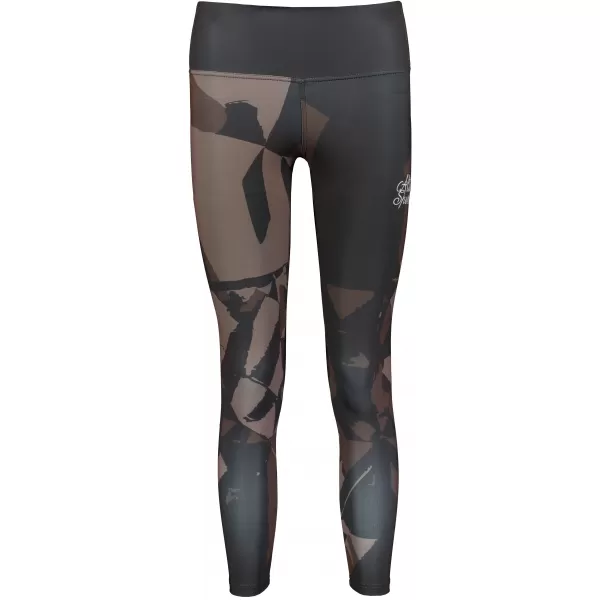 Ženske dolge premium pajkice ALTISPORT VOJ/ALW080LEG01 TEMNO RJAVA 