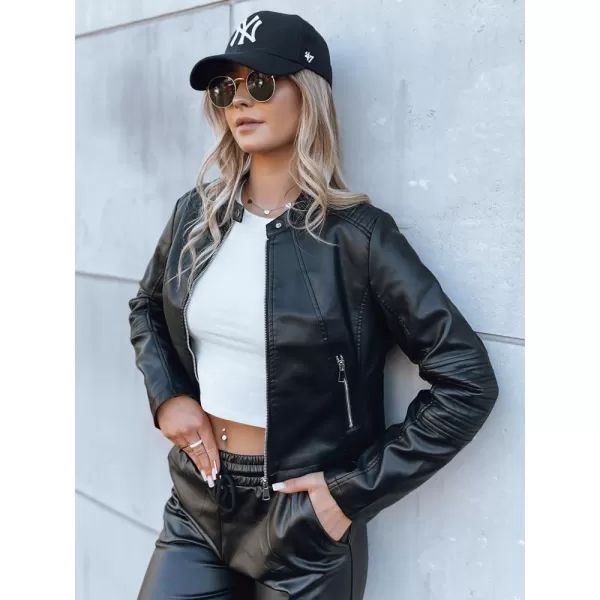  Ženska jakna DSTREET CHIC STYLE TY3897 ČRN 