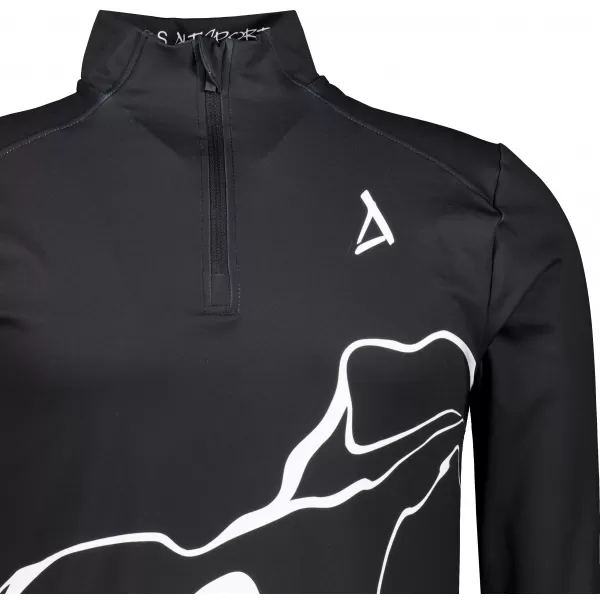  Moški športni pulover premium plus ALTISPORT VOJ/ALM073MI04 ČRNA 