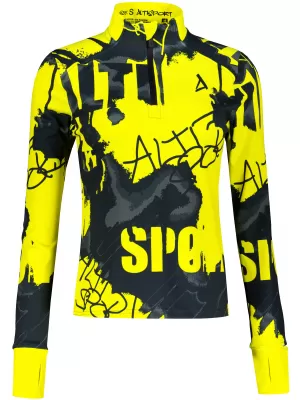 Ženski premium plus športni pulover ALTISPORT VOJ/ALW076MI04 FLUO-RUMENA
