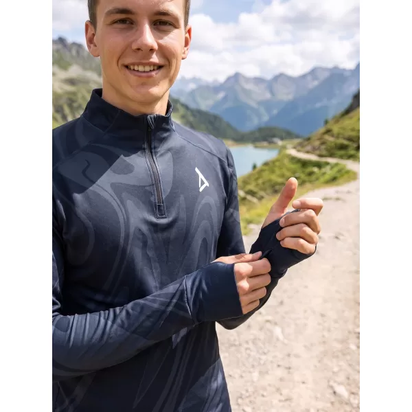  Moški športni pulover premium plus ALTISPORT VOJ/ALM072MI04 ČRNA 