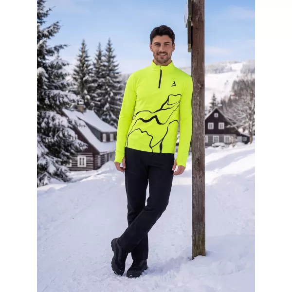  Moški športni pulover premium plus ALTISPORT VOJ/ALM073MI04 FLUO-RUMENA 