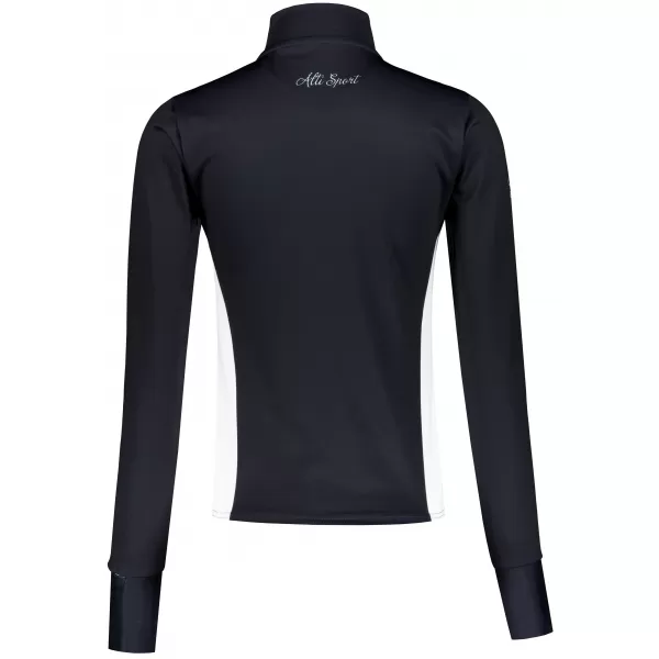  Ženski premium plus športni pulover ALTISPORT VOJ/ALW078MI04 ČRNA 