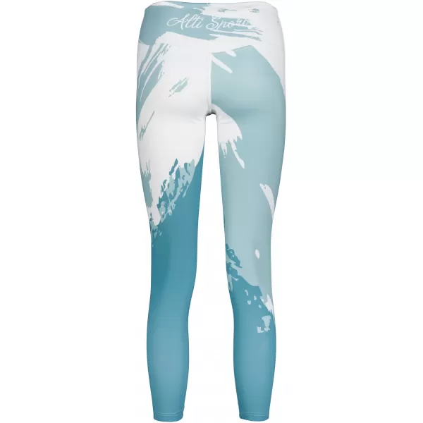 Ženske dolge premium pajkice ALTISPORT VOJ/ALW081LEG01 MODRA 