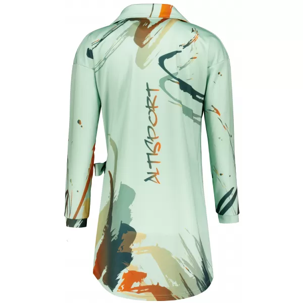  Ženska vrhunska torba za pulover ALTISPORT VOJ/ALW074MI05 ZELENO-ORANŽNA 