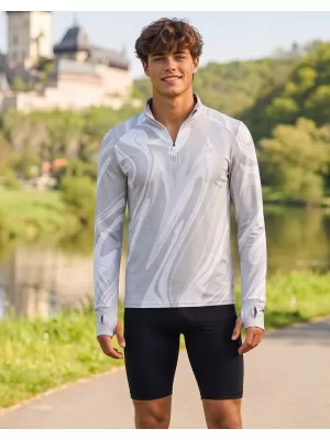 Moški športni pulover premium plus ALTISPORT VOJ/ALM072MI04 SIVA