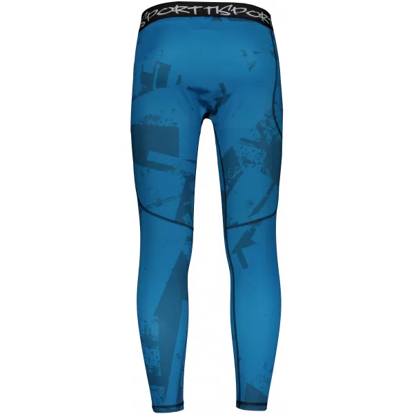  Moške dolge vrhunske športne pajkice ALTISPORT VOJ/ALM079LEG01 MODRA 