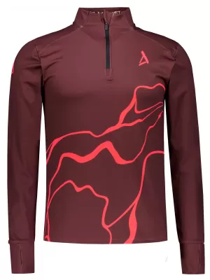 Moški športni pulover premium plus ALTISPORT VOJ/ALM073MI04 VINSKO RDEČE