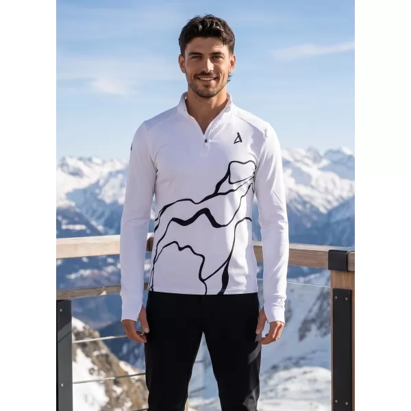  Moški športni pulover premium plus ALTISPORT VOJ/ALM073MI04 BELA 