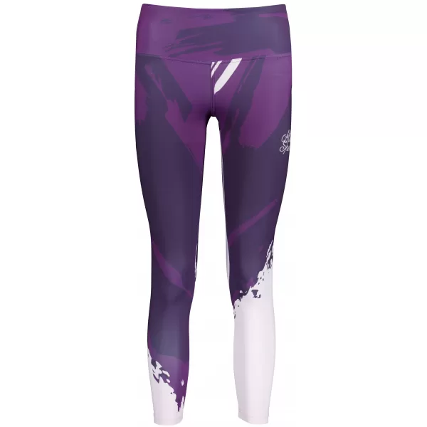  Ženske dolge premium pajkice ALTISPORT VOJ/ALW081LEG01 TEMNO VIJOLIČNA 