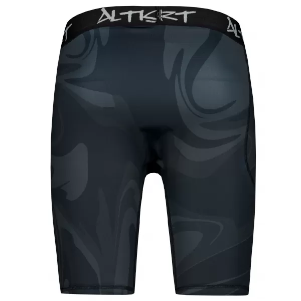  Moške športne pajkice nad koleni premium ALTISPORT VOJ/ALM072LEG02 ČRNA 