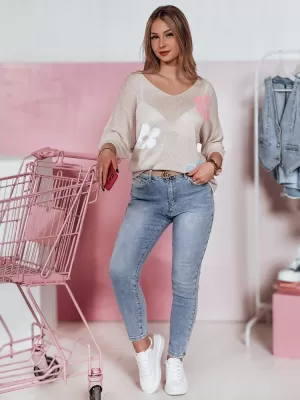 Ženske hlače DSTREET LIMORE UY2348 SVETLO MODRA