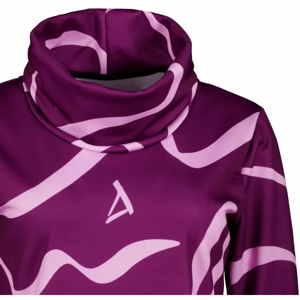  Ženski premium podaljšan pulover ALTISPORT VOJ/ALW088MI06 FIALOVORŮŽOVÁ VIJOLIČNA 