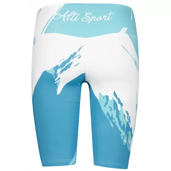  Ženske pajkice nad koleni premium ALTISPORT VOJ/ALW081LEG02 MODRA 