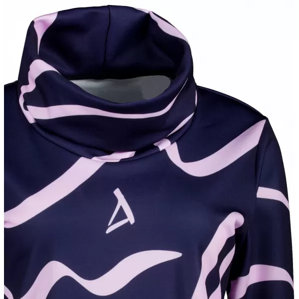  Ženski premium podaljšan pulover ALTISPORT VOJ/ALW088MI06 VIJOLIČNA 