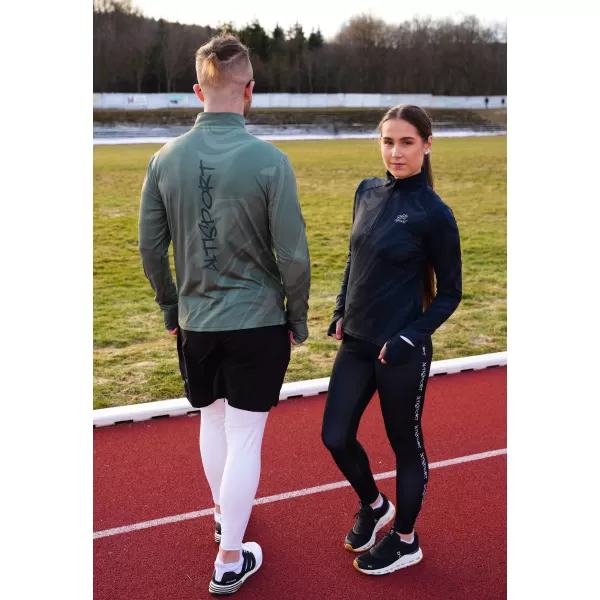  Moški športni pulover premium plus ALTISPORT VOJ/ALM072MI04 ZELENA 