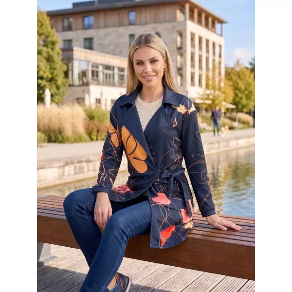  Ženska vrhunska torba za pulover ALTISPORT VOJ/ALW086MI05 ČRNO-ORANŽNA 