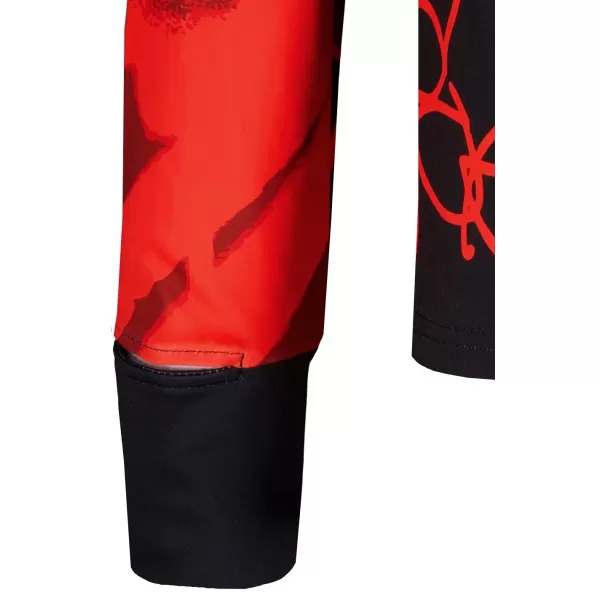  Moški športni pulover premium plus ALTISPORT VOJ/ALM076MI04 ČRNA/RDEČA 