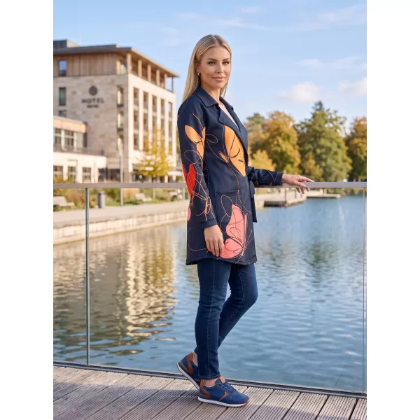  Ženska vrhunska torba za pulover ALTISPORT VOJ/ALW086MI05 ČRNO-ORANŽNA 