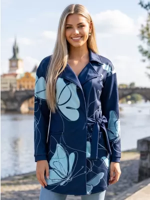 Ženska vrhunska torba za pulover ALTISPORT VOJ/ALW086MI05 TEMNO MODRA