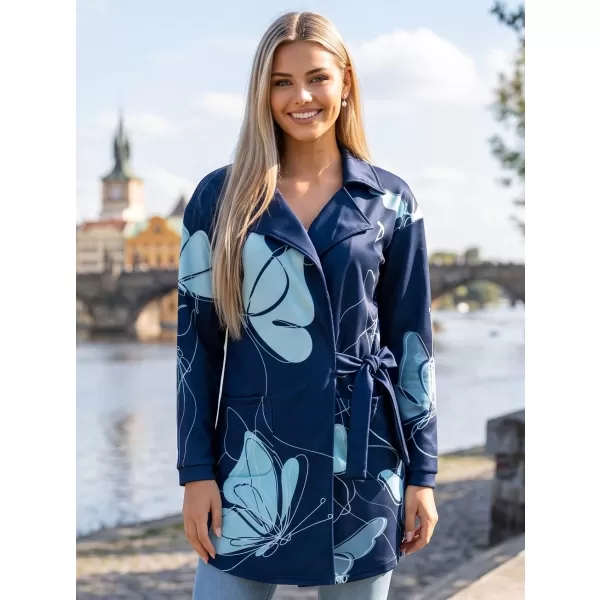  Ženska vrhunska torba za pulover ALTISPORT VOJ/ALW086MI05 TEMNO MODRA 