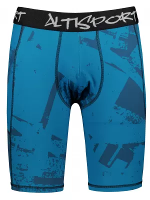 Moške športne pajkice nad koleni premium ALTISPORT VOJ/ALM079LEG02 MODRA