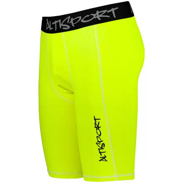  Moške športne pajkice nad koleni premium ALTISPORT VOJ/ALM000LEG02 FLUO-RUMENA 