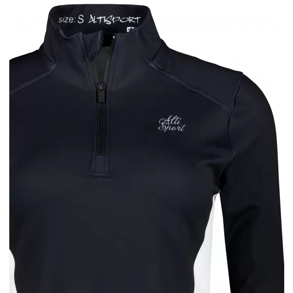  Ženski premium plus športni pulover ALTISPORT VOJ/ALW078MI04 ČRNA 