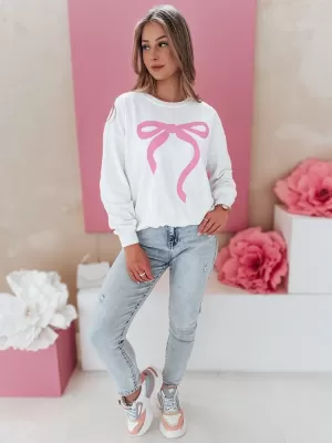 Ženska prevelika trenirka DSTREET SOFTTIE BY1358 BELA