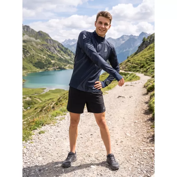  Moški športni pulover premium plus ALTISPORT VOJ/ALM072MI04 ČRNA 