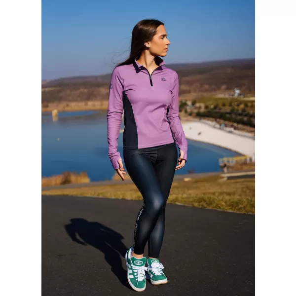  Ženski premium plus športni pulover ALTISPORT VOJ/ALW078MI04 VIJOLIČNA 