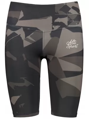 Ženske pajkice nad koleni premium ALTISPORT VOJ/ALW080LEG02 TEMNO RJAVA