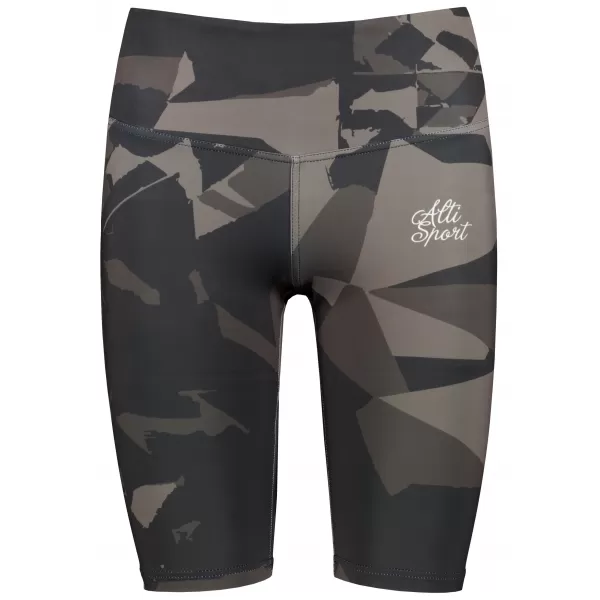  Ženske pajkice nad koleni premium ALTISPORT VOJ/ALW080LEG02 TEMNO RJAVA 
