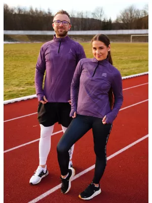 Ženski premium plus športni pulover ALTISPORT VOJ/ALW072MI04 VIJOLIČNA