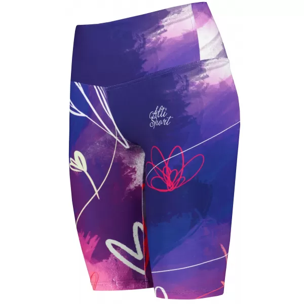 Ženske pajkice nad koleni premium ALTISPORT VOJ/ALW083LEG02 VIJOLIČNA 