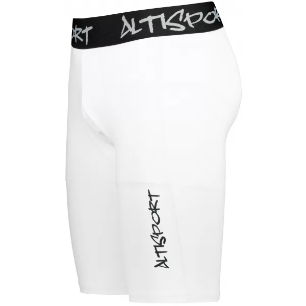  Moške športne pajkice nad koleni premium ALTISPORT VOJ/ALM000LEG02 BELA 