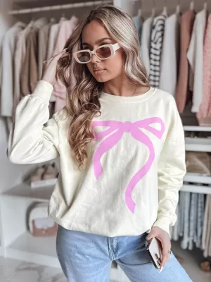 Ženska velika pulover DSTREET SOFTTIE BY1356 BEŽ